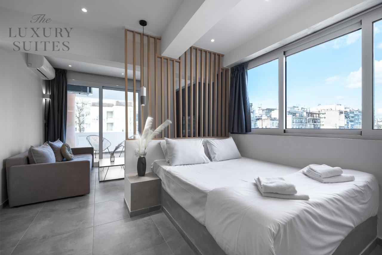 Horizon Apartments, The Luxury Suites Thessaloniki Buitenkant foto